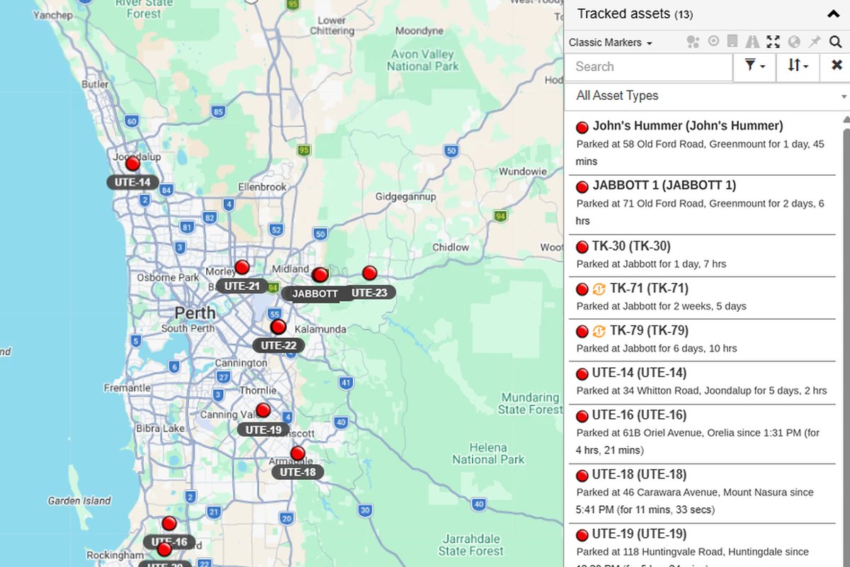 Live tracking